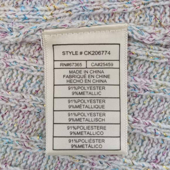 NWT Cupcakes & Cashmere Leah Ribbed Sweater Tank L - Picture 8 of 8